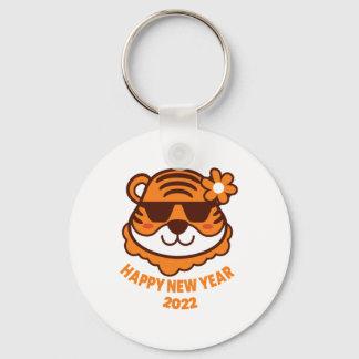 Happy New Tiger Year Sleutelhanger
