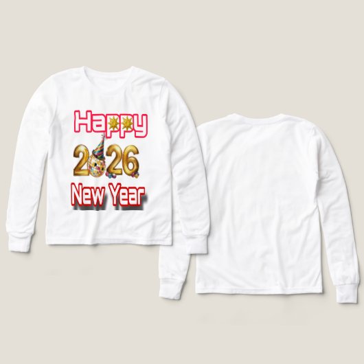 Happy New year  (Voorkant /achterkant)