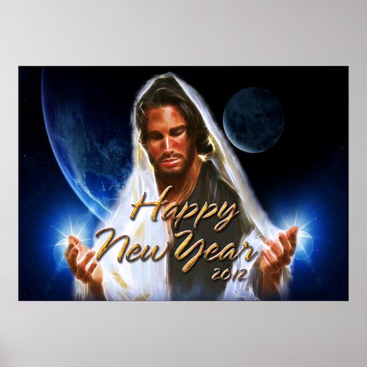 Happy New Year 2012 C Print (Voorkant)