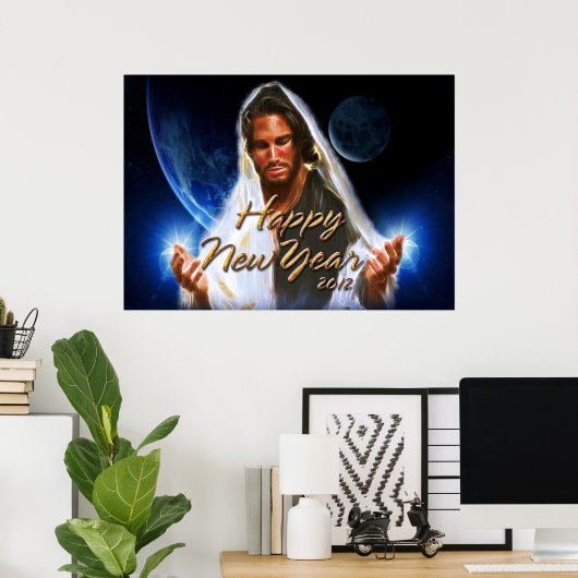 Happy New Year 2012 C Print (Thuiskantoor)