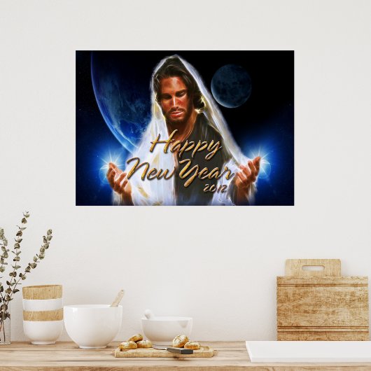 Happy New Year 2012 C Print (Keuken)