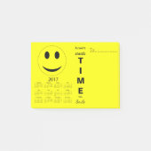 Happy New Year 2017 Motivatie agenda Post-it® Notes (Voorkant)