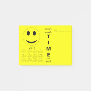 Happy New Year 2017 Motivatie agenda Post-it® Notes