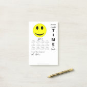 Happy New Year 2017 Motivatie agenda Post-it® Notes (Op bureau)