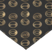 Happy New Year 2018 Golden Typography Numbers Tafelkleed (Gekanteld)