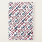 Happy New Year 2019 Patriottische sterren en Strip Planner (Achterkant)