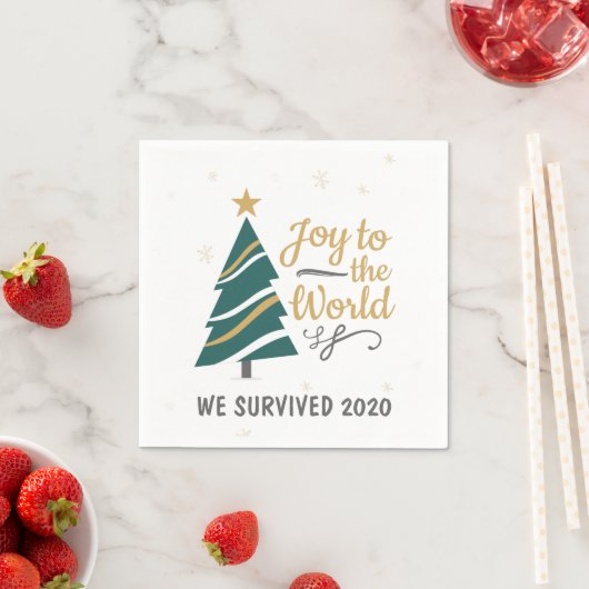 Happy New Year 2021 Celebration Paper Servet (Insitu)