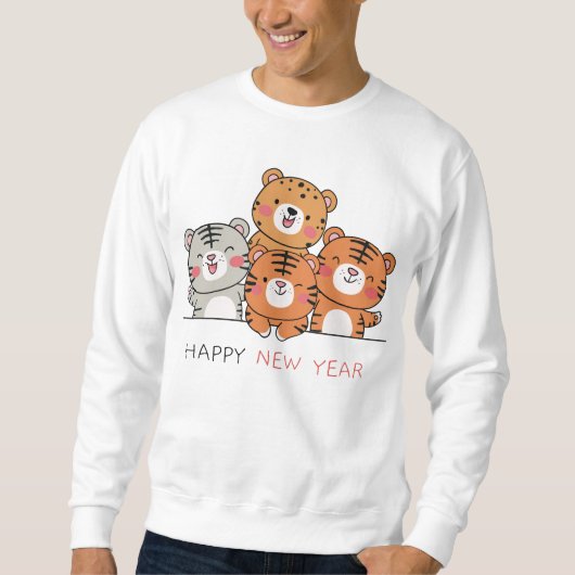Happy New Year 2022 Sweatshirt (Voorkant)