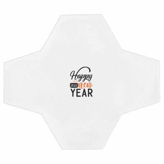 Happy New Year 2022 Voetbal (Enkel)