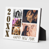 Happy New Year 2023 5 Foto Collage Fotoplaat (Zijkant)