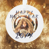 Happy New Year 2023 Foto Ornament