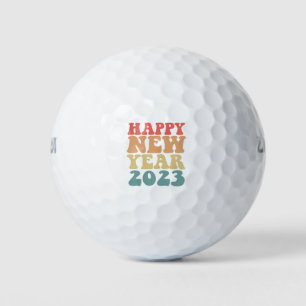 Happy New Year 2023 New Years Eve Gift Golfballen
