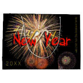 Happy New Year 2023 Persoonlijk grote cadeautas (Achterkant)