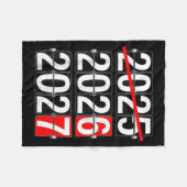 Happy New Year 2026 2027 67 Meme Six Seven Funny  Fleece Deken (Voorkant (Horizontaal))