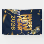 Happy New Year 2026 Banner (Horizontaal)