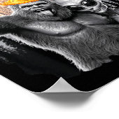 Happy New Year 2026 Bigfoot Alien Lovers New Years Poster (Hoek)