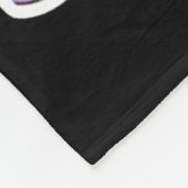 Happy New Year 2026 Black Girl Magic Melanin  Fleece Deken (Hoek)