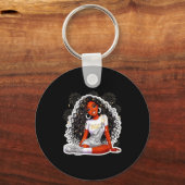 Happy New Year 2026 Black Girl Magic Melanin  Sleutelhanger (Voorkant)