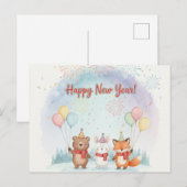 HAPPY NEW YEAR 2026  BRIEFKAART (Voorkant / Achterkant)