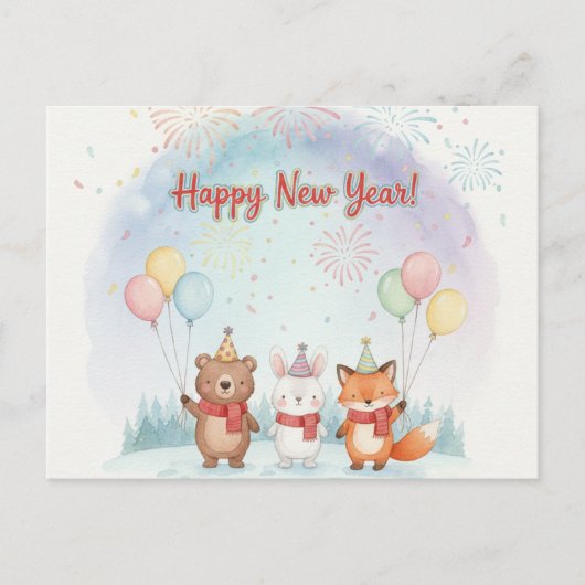 HAPPY NEW YEAR 2026  BRIEFKAART (Voorkant)