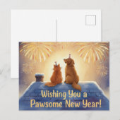 HAPPY NEW YEAR 2026  BRIEFKAART (Voorkant / Achterkant)