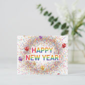 HAPPY NEW YEAR 2026  BRIEFKAART (Staand voorkant)