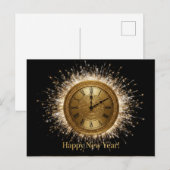 HAPPY NEW YEAR 2026  BRIEFKAART (Voorkant / Achterkant)