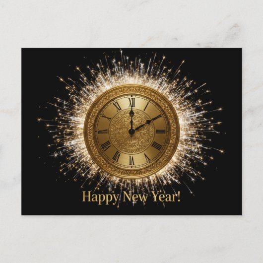 HAPPY NEW YEAR 2026  BRIEFKAART (Voorkant)