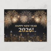 HAPPY NEW YEAR 2026  BRIEFKAART (Voorkant)