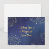 HAPPY NEW YEAR 2026  BRIEFKAART (Voorkant / Achterkant)