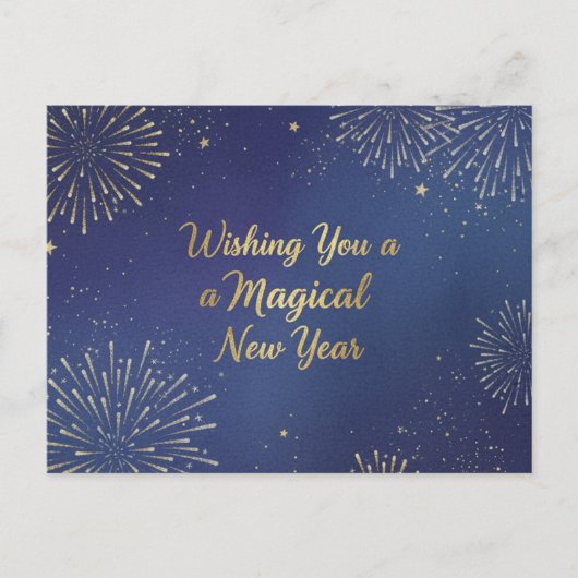 HAPPY NEW YEAR 2026  BRIEFKAART (Voorkant)