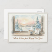 HAPPY NEW YEAR 2026  BRIEFKAART (Voorkant / Achterkant)