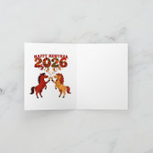 Happy New Year 2026 – Celebrating Horses with Cham Kaart (Binnen)