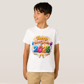 Happy New Year 2026 Celebration – Festive Firework T-shirt (Voorkant volledig)