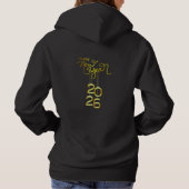Happy New Year 2026 Celebration Hoodie Design (Achterkant)