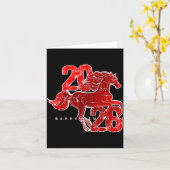 Happy New Year 2026 Chinese New Year 2026 Year Of  Kaart (Gele Bloem)