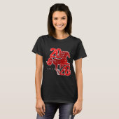 Happy New Year 2026 Chinese New Year 2026 Year Of  T-shirt (Voorkant volledig)