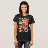 Happy New Year 2026 Christian Challenges Same Grea T-shirt (Voorkant volledig)