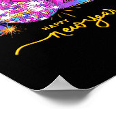 Happy New Year 2026 Colorful Family Matching Celeb Poster (Hoek)