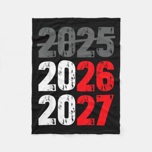 Happy New Year 2026 Coming Soon 2027 Funny 67 Meme Fleece Deken (Voorkant)