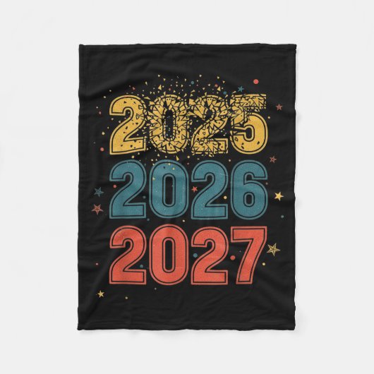 Happy New Year 2026 Coming Soon 2027 Funny 67 Meme Fleece Deken (Voorkant)