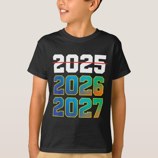 Happy New Year 2026 Coming Soon 2027 Funny 67 Meme T-shirt (Voorkant)