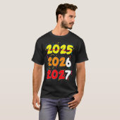 Happy New Year 2026 Coming Soon 2027 Funny 67 Meme T-shirt (Voorkant volledig)