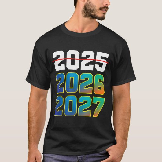 Happy New Year 2026 Coming Soon 2027 Funny 67 Meme T-shirt (Voorkant)