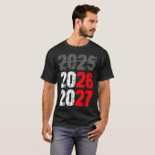 Happy New Year 2026 Coming Soon 2027 Funny 67 Meme T-shirt (Voorkant volledig)