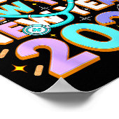 Happy New Year 2026 Coquette Bows New Years Nurse  Poster (Hoek)