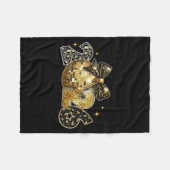 Happy New Year 2026 Coquette New Year Trendy  Fleece Deken (Voorkant (Horizontaal))