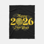 Happy New Year 2026 Countdown Party Trip Matching  Fleece Deken (Voorkant)