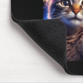 Happy New Year 2026 Cute Cat Raccoon Celebration Muismat (Hoek)