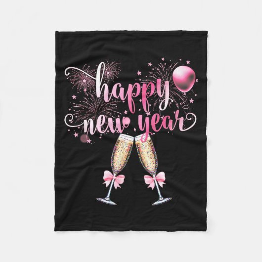Happy New Year 2026, Cute Funny Gift Men, Women  Fleece Deken (Voorkant)